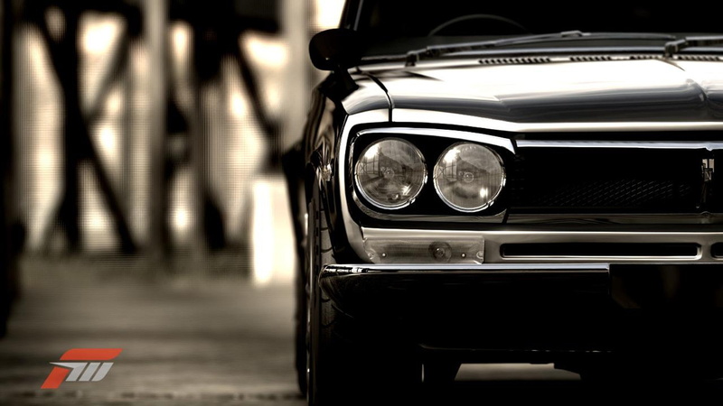 1080P, city, mode of transportation, nissan skyline 2000gt nissan jdm hakosuka, electric lamp, car, focus on foreground, architecture, land vehicle, outdoors