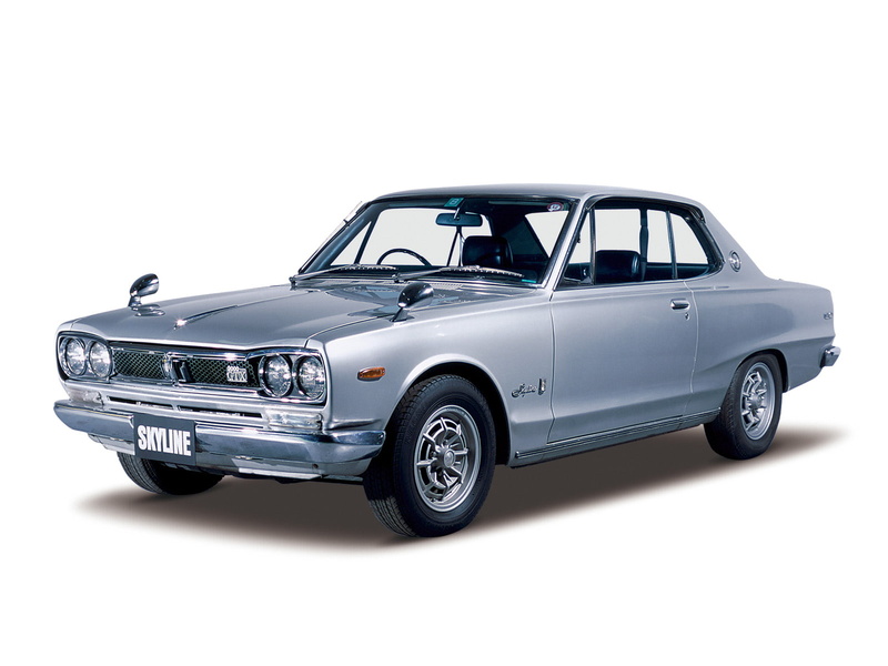 datsun, coupe, skyline, 1971, 2000gt x, 720P, nissan, kgc10, classic