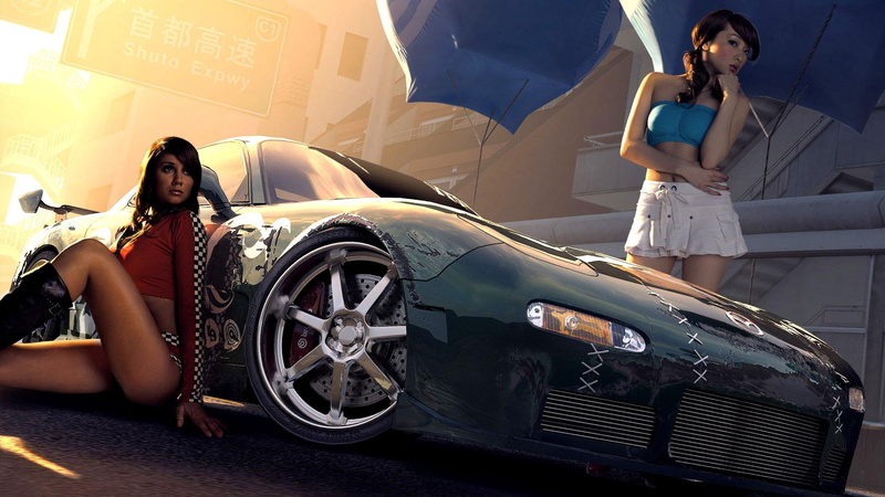 nfs, games, woman, cars, game, racing, need for speed, 1080P