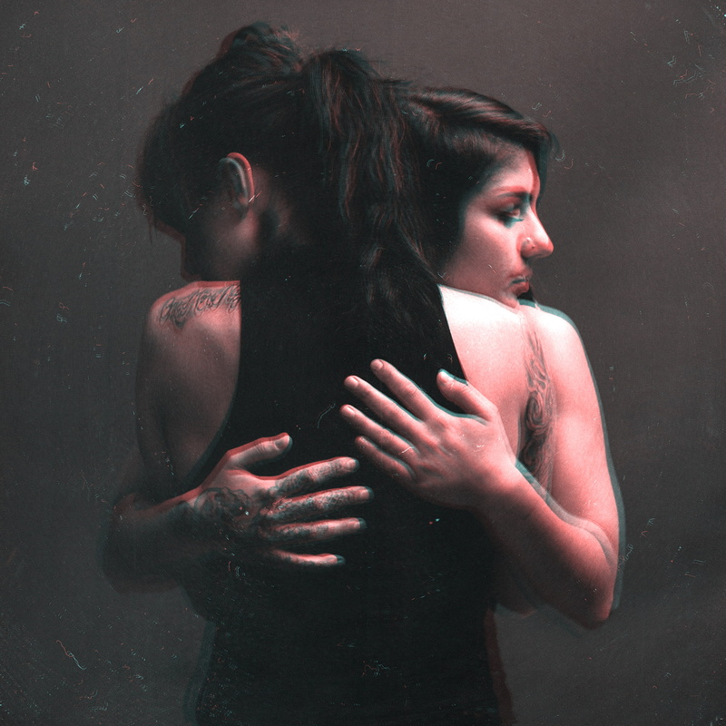 young women, portrait, young adult, glitch art, 1080P, KrewellaLove, studio shot, black background, electronic, EDM, beautiful woman, indoors, The Glitch Mob