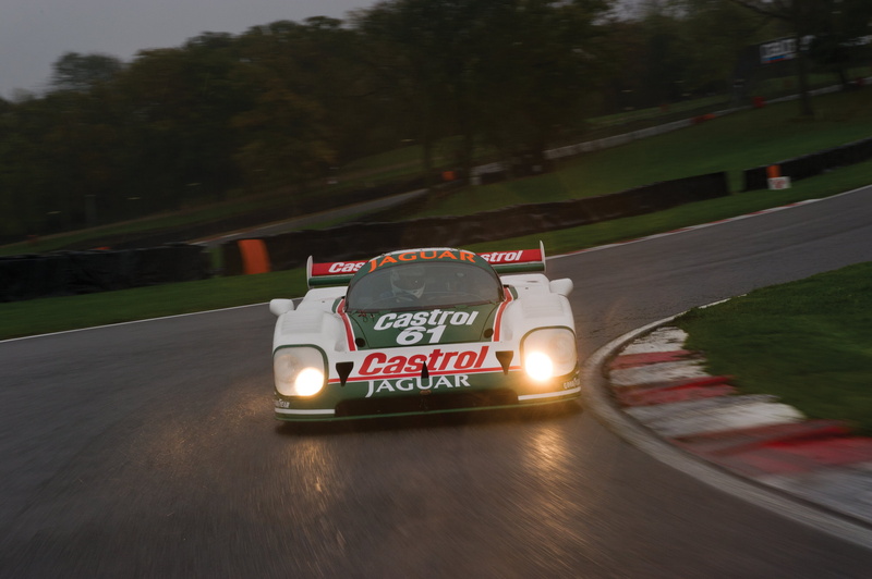Jaguar, Jaguar XJR-9, frontal view, Castrol livery, driving, racing, race tracks, Headlights, race cars, vehicle, 2K, supercars, Super Car, car, motorsports