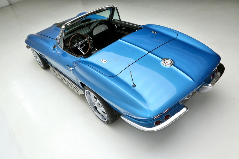 (c2), touring, chevrolet, pro, 1080P, convertible, 427, 1965, blue, cars, corvette