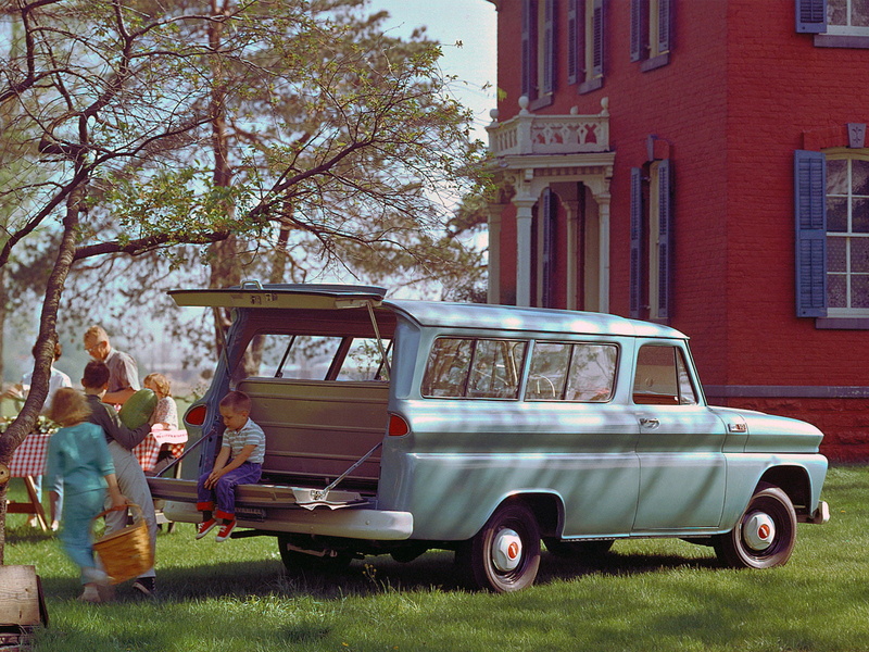 720P, suburban, truck, classic, 4x4, 1965, chevrolet