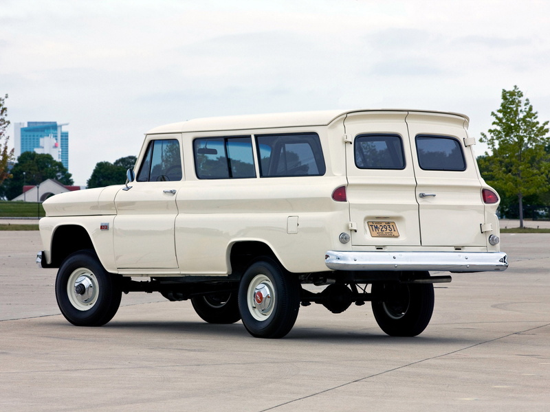 truck, 1965, classic, chevrolet, 1080P, suburban, 4x4