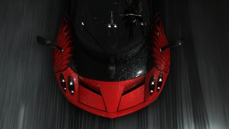 1080P, illuminated, red, wood - material, domestic room, racing, luxury, close-up, video games, high angle view, no people, kitchen utensil, black color