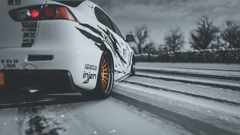 car, Mitsubishi Lancer Evo X, video games, Mitsubishi, 1080P, vehicle, Forza Horizon 4