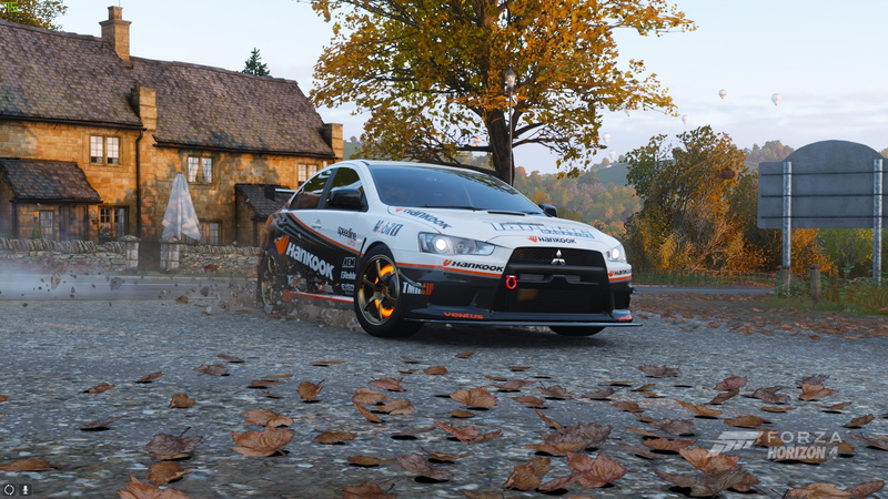 evo x, lancer, evo 10, hankook, 1080P, Forza Horizon 4, autumn, mitsubishi lancer evolution x
