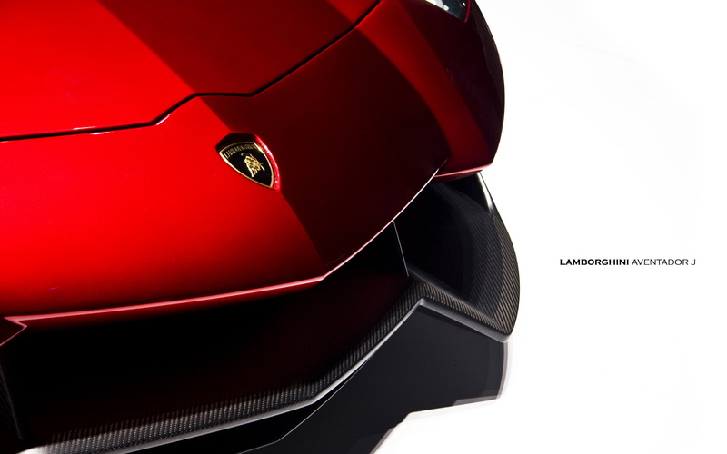 supercar, the front, Lamborghini Aventador J, 2K, Lamborghini