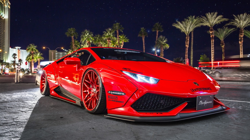 Sport Car, Lamborghini Aventador, Lamborghini, Vehicle, Lamborghini Aventador J, Car, 4K, Red Car, Supercar