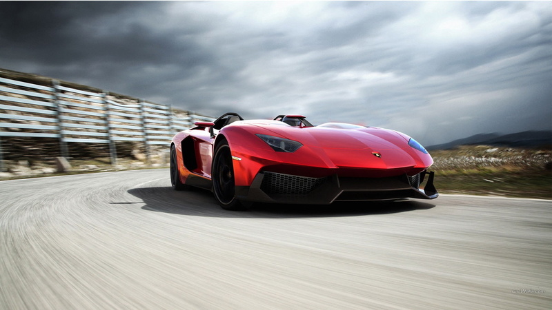 Lamborghini, Lamborghini Aventador, Lamborghini Aventador J, 1080P