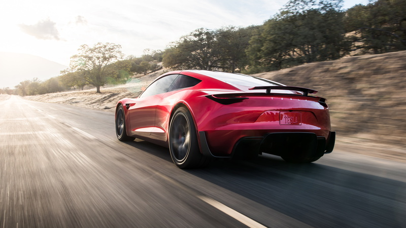 Tesla, Roadster, 4K, 2020