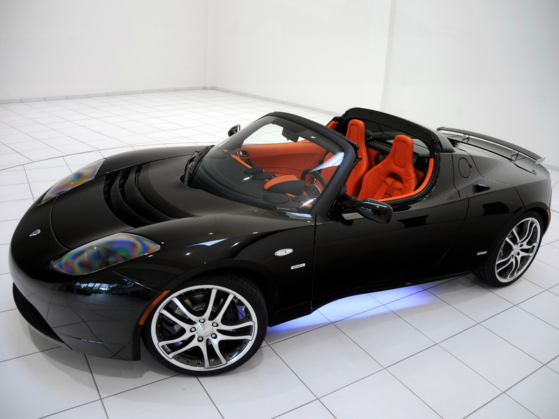 supercar, sport, 1080P, tesla, brabus, roadster, 2008
