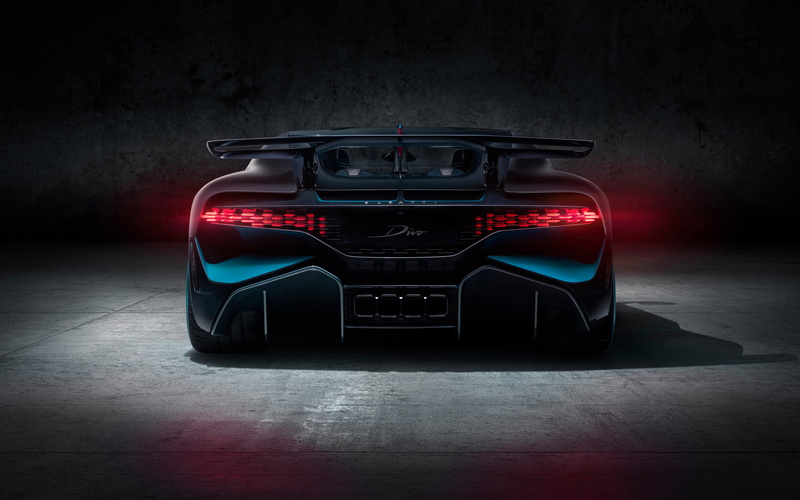 2019, Rear view, 4K, Bugatti Divo, 4K