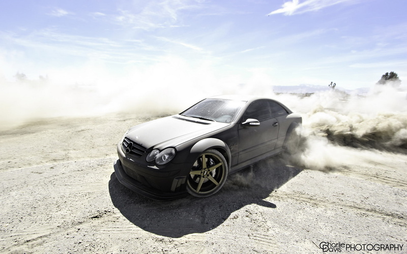outdoors, motor vehicle, day, road, coupe, skid, mercedes clk, tuning, benz, smoke - physical structure, gray, transportation, land vehicle, environment