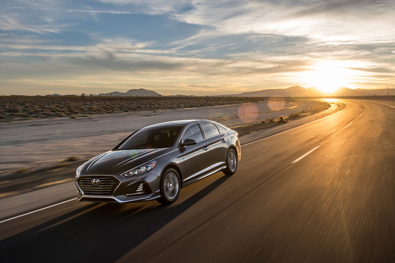 4K, 2018 Cars, 5K, Hyundai Sonata