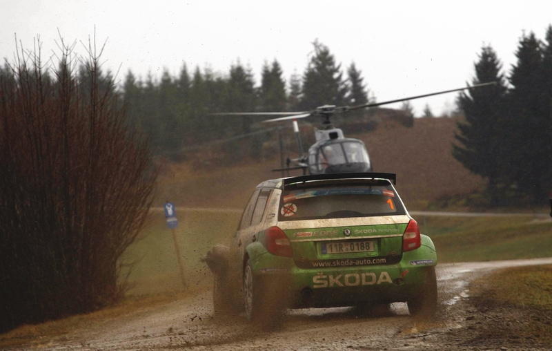 WRC, Overcast, Skoda, Sport, Race, Rally, Dirty, Helicopter, Fabia, Auto, 4K, Machine, Dirt, Car