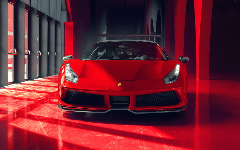 2K, 488, racing, 2018, Corsa, Ferrari, GTB, Pogea, FPlus, red