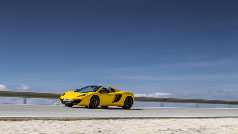 McLaren, yellow cars, vehicle, McLaren MP4-12C, car, 1080P