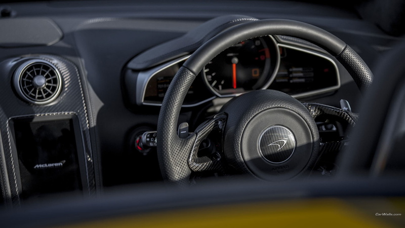 1080P, car interior, car, vehicle, McLaren, steering wheel, McLaren MP4-12C