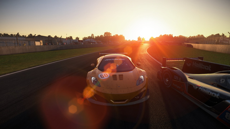 Project CARS, sunset, McLaren MP4 12C GT3, le mans, 1080P