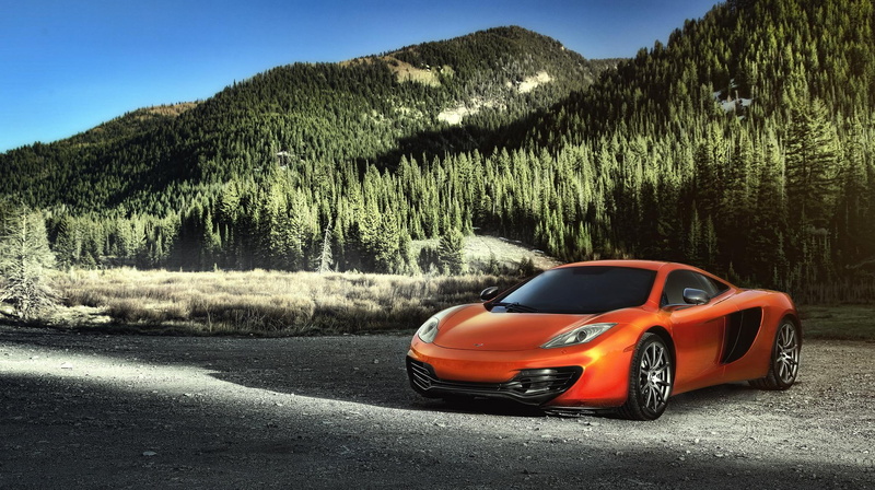 mclaren, 1080P, sports car, mp, cars, mountain, mclaren mp4