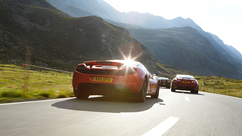 motion, c, sports, mp, 1080P, cars, hd, car, red, mp4, mclaren, blur, 12c