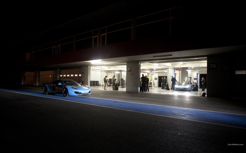 12c, c, hd, night, garage, mclaren, 2K, cars, mp, mp4
