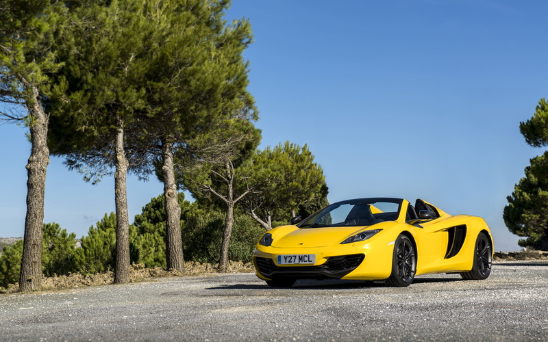 sports, mp4, cars, 12c, mp, 2K, hd, c, car, mclaren, yellow