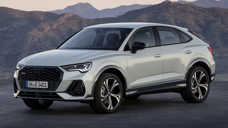 Audi Q3 Sportback Edition One, Audi, Luxury Car, SUV, Silver Car, 1080P, Crossover Car, Car, Compact Car