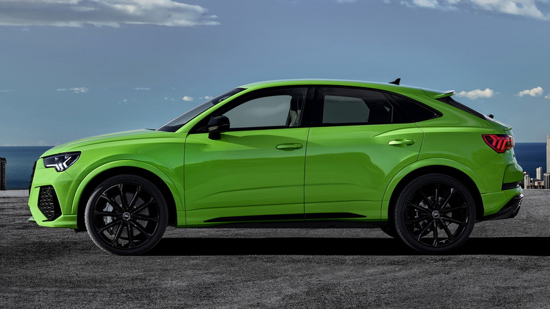 Green Car, 1080P, Audi, Car, Audi RS Q3 Sportback