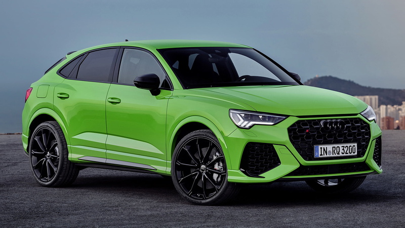 Audi, Green Car, 1080P, Car, Audi RS Q3 Sportback