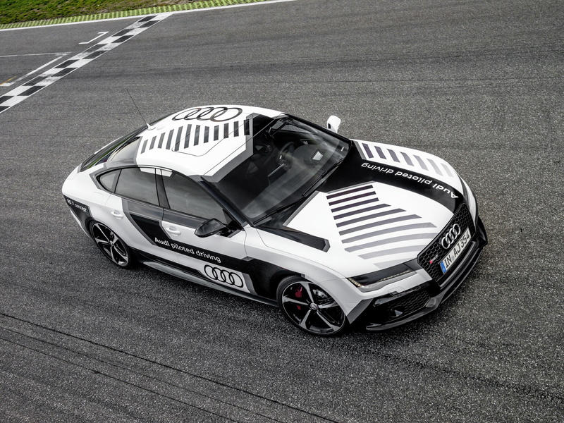 4K, r-s, piloted, concept, driving, 2014, audi, rs7