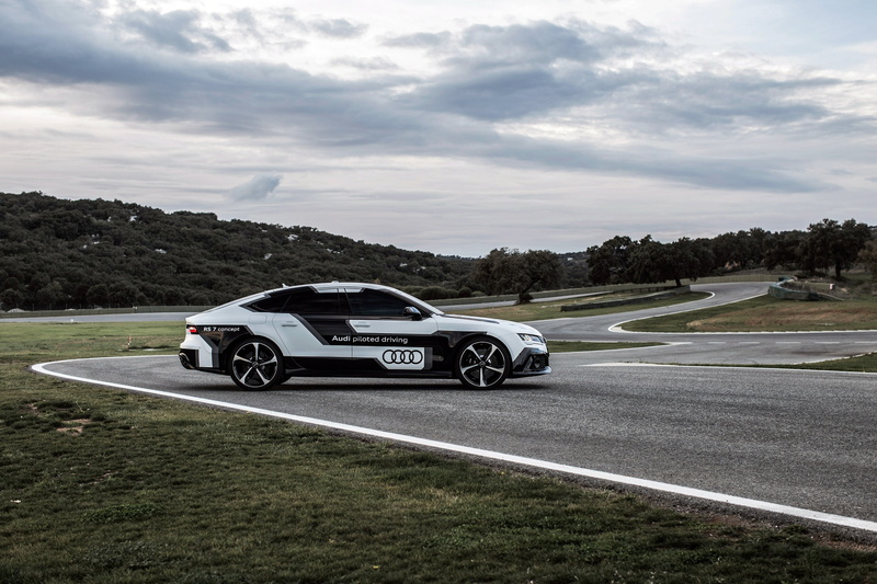 rs7, 2014, concept, driving, audi, piloted, 4K, r-s