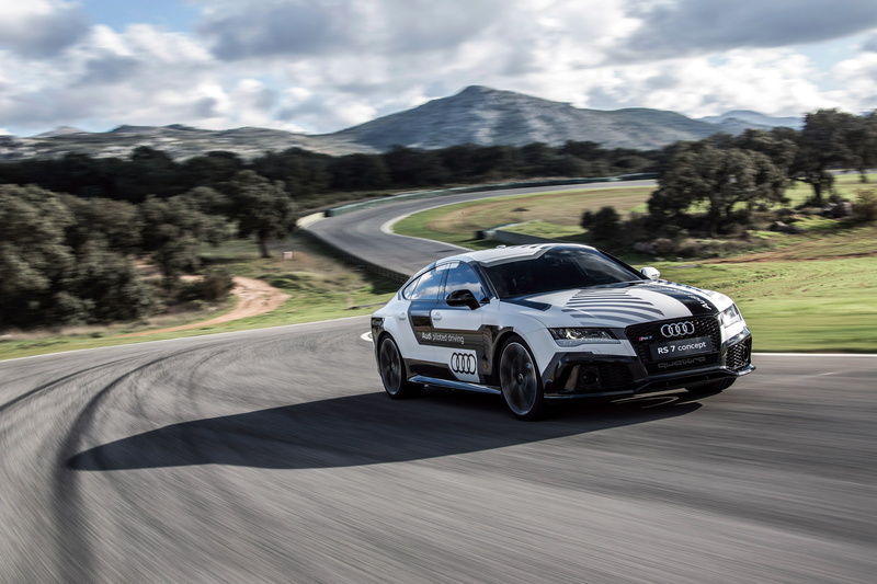 rs7, piloted, driving, audi, 4K, 2014, concept, r-s