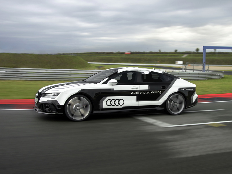 2014, rs7, audi, piloted, driving, r-s, 4K, concept