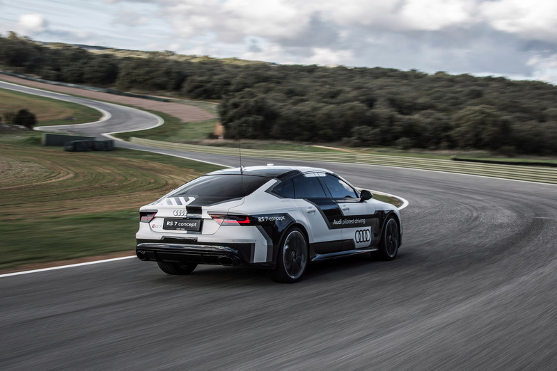 rs7, driving, concept, 4K, piloted, 2014, r-s, audi