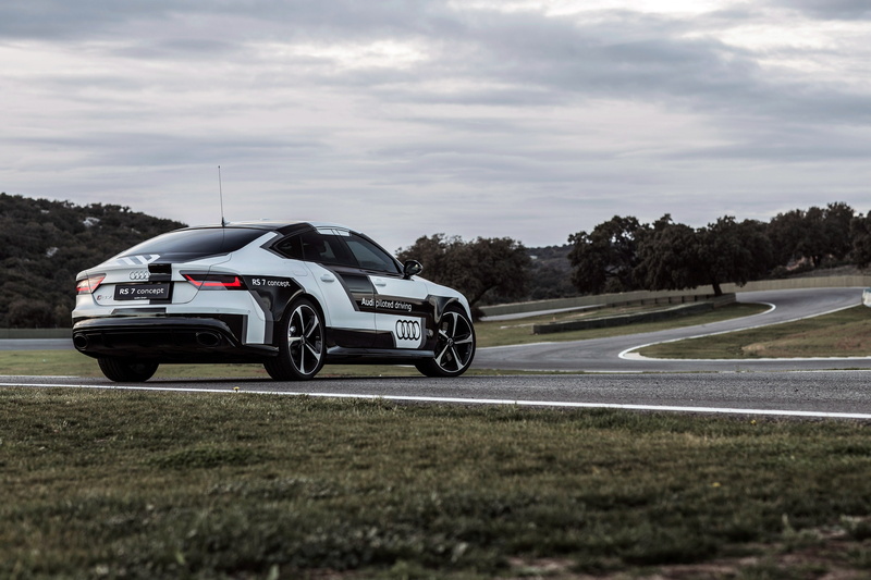 4K, 2014, driving, concept, r-s, audi, rs7, piloted
