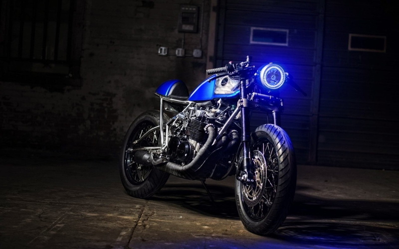 illuminated, mode of transportation, 1080P, street, architecture, road, night, city, motorcycle, transportation, blue, no people, purple, dark, parking