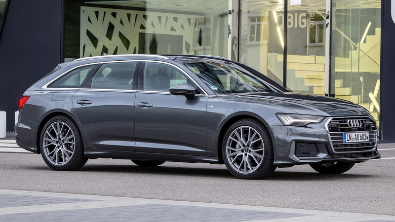 Audi, Silver Car, Station Wagon, Car, Luxury Car, 1080P, Audi A6 Avant S Line