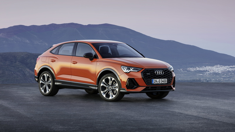 Luxury Car, Vehicle, Orange Car, SUV, 4K, Car, Audi, Subcompact Car, Crossover Car, Audi Q3 Sportback S Line, Audi Q3, Compact Car