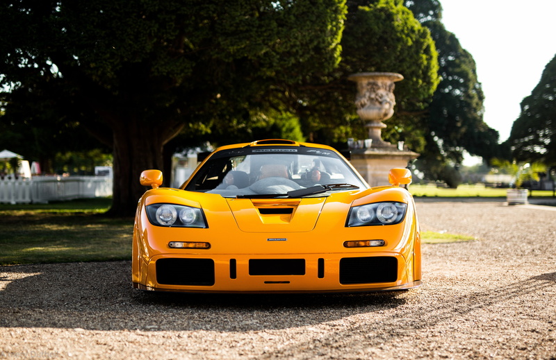 4K, McLaren F1 LM, yellow, hypercar, F1 LM