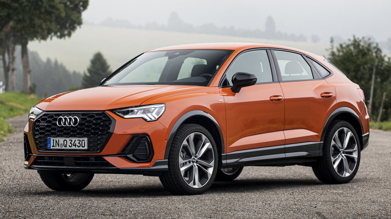1080P, Orange Car, Subcompact Car, Audi, Audi Q3 Sportback S Line, Car, SUV, Luxury Car, Crossover Car