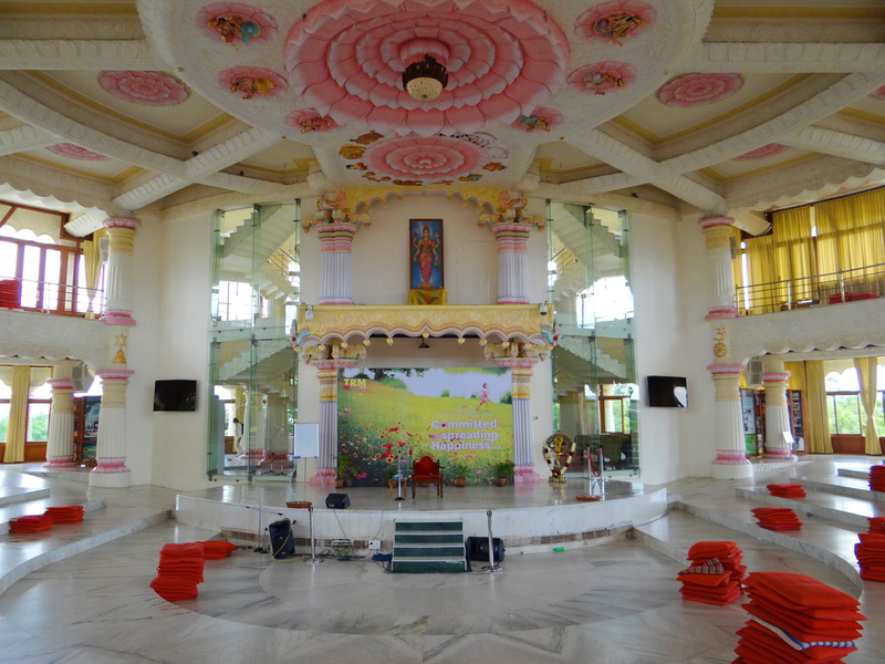 spirituality, bangalore, religion, place of worship, pattern, built structure, architectural column, indoors, karnataka, 4K, flooring, meditation hall