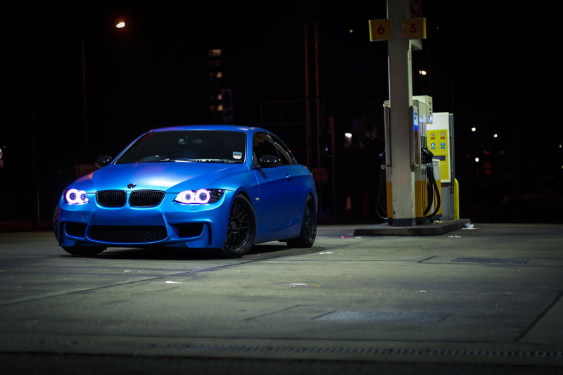 no people, mode of transportation, convertible, stationary, building exterior, m, communication, night, light - natural phenomenon, city, e93, motor vehicle