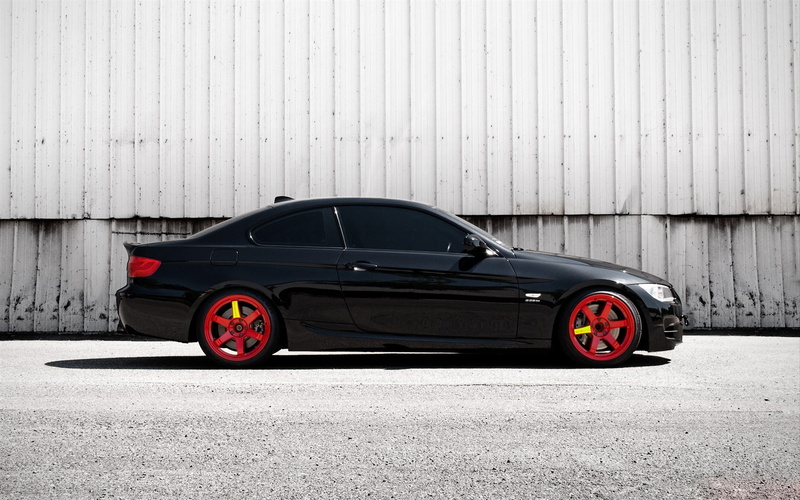 View, BMW, Car, Black, Side, e, 1080P