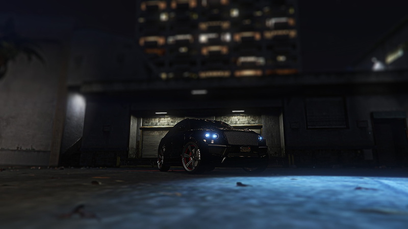 LED Headlight, Blurred, Grand Theft Auto V, 1080P, SUV