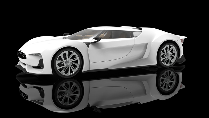 8K, Citroen Concept 2008, 8 K, 3D graphics, vehicle interiors, LED headlight, concept cars, vehicle exteriors, GT by Citroën, 3D rendering, concept car