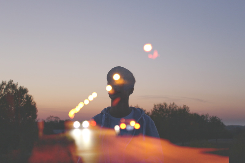transportation, one person, illuminated, sky, silhouette, lens flare, 5K, photo, real people, sitting, sun, photography, light, dj, person, led, sunset