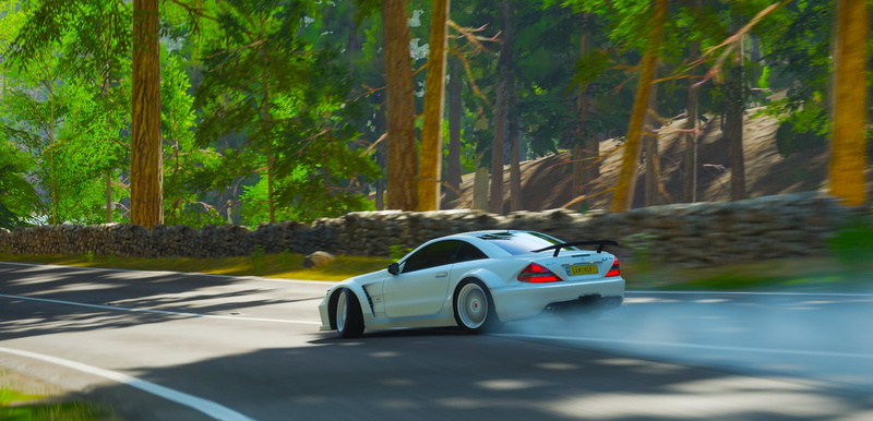 drift, Forza Horizon 4, mercedes amg sl 65, 1080P, car, Forza