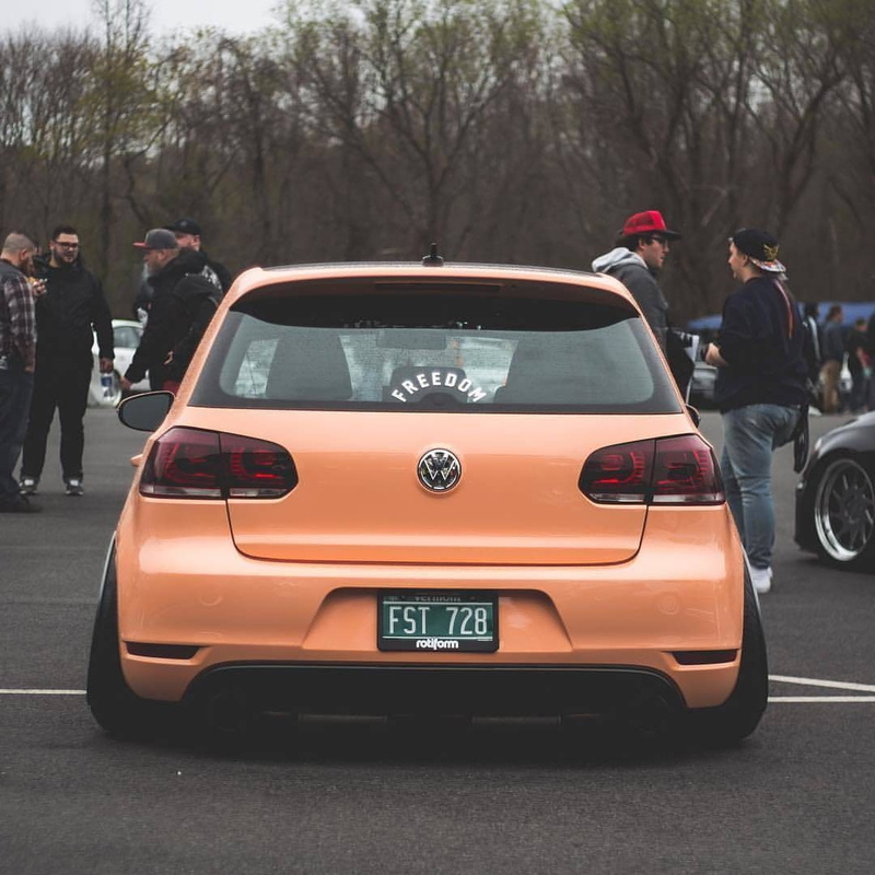 People, Hellaflush, Trees, Tuning, 480P, Stance, Volkswagen Golf Mk6 GTI, German Cars, Lowered, car, vehicle